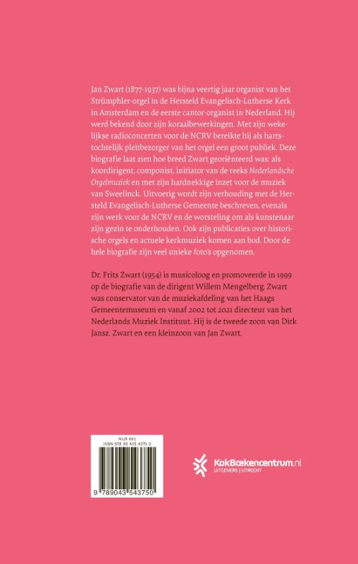 Productafbeelding: achterkant van Jan Zwart