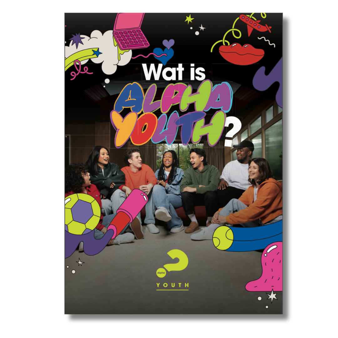 Productafbeelding: voorkant van Wat is Alpha Youth?-boekjes