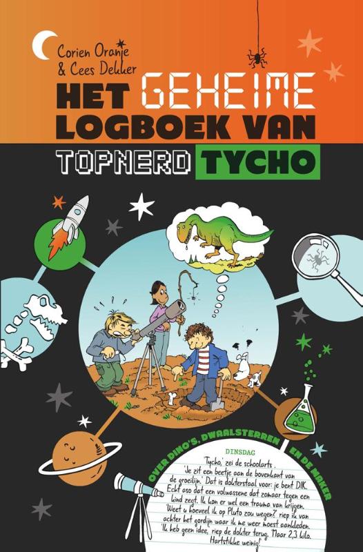 Productafbeelding: voorkant van Het geheime logboek van topnerd Tycho