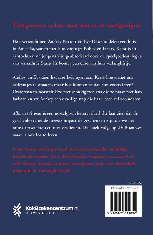 Productafbeelding: achterkant van Alles wat ik wens