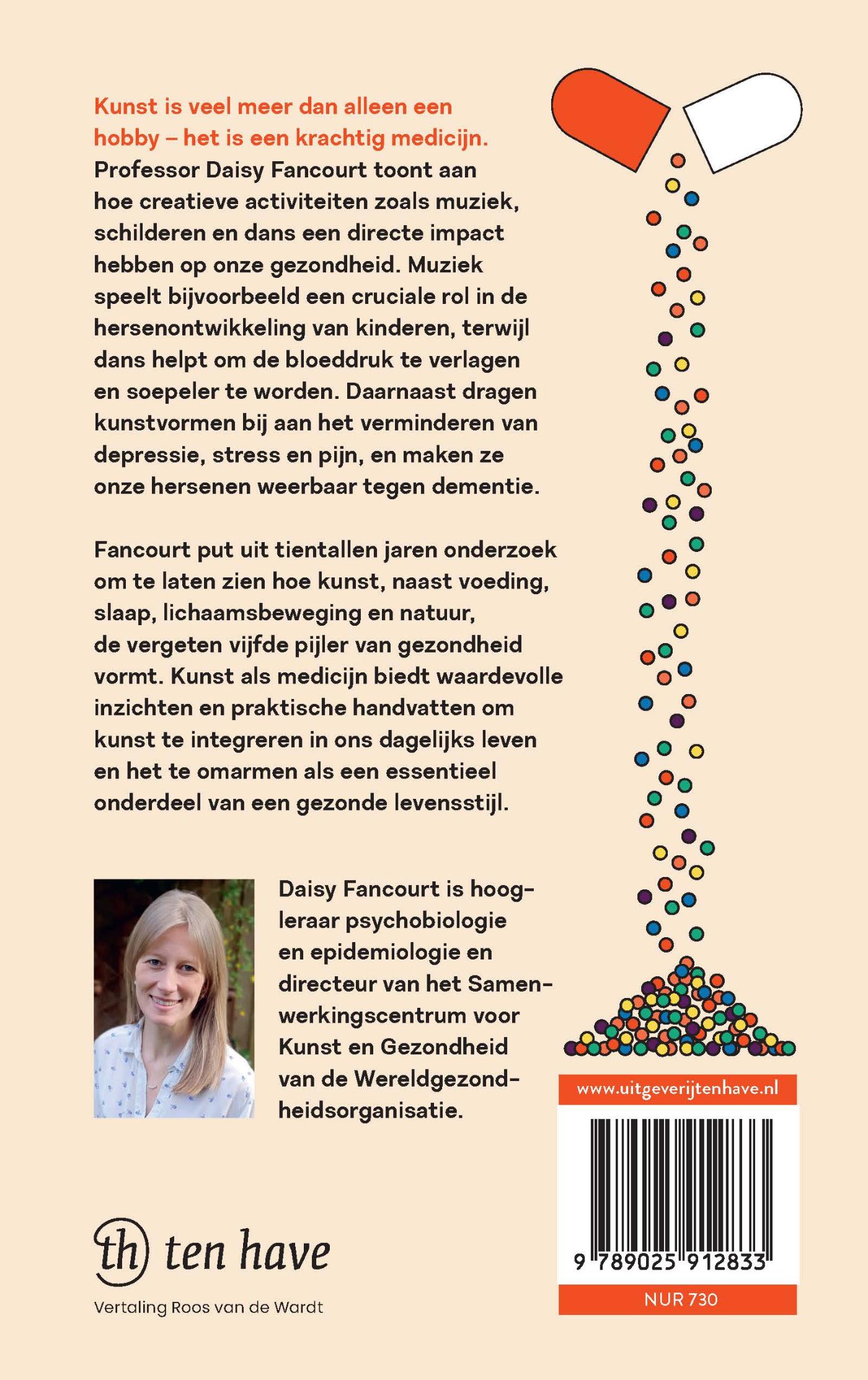 Productafbeelding: achterkant van Kunst als medicijn