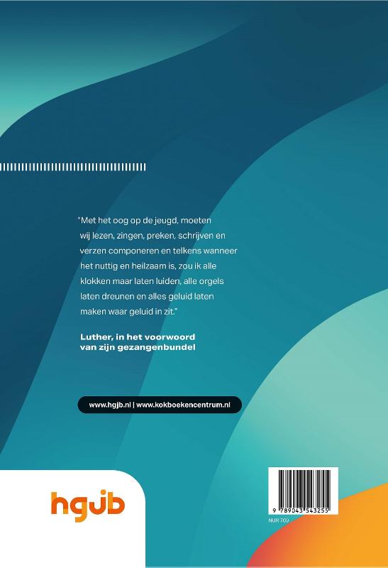 Productafbeelding: achterkant van Op toonhoogte 2025 Muziekboek