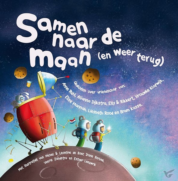 Productafbeelding: voorkant van Samen naar de maan (en weer terug)