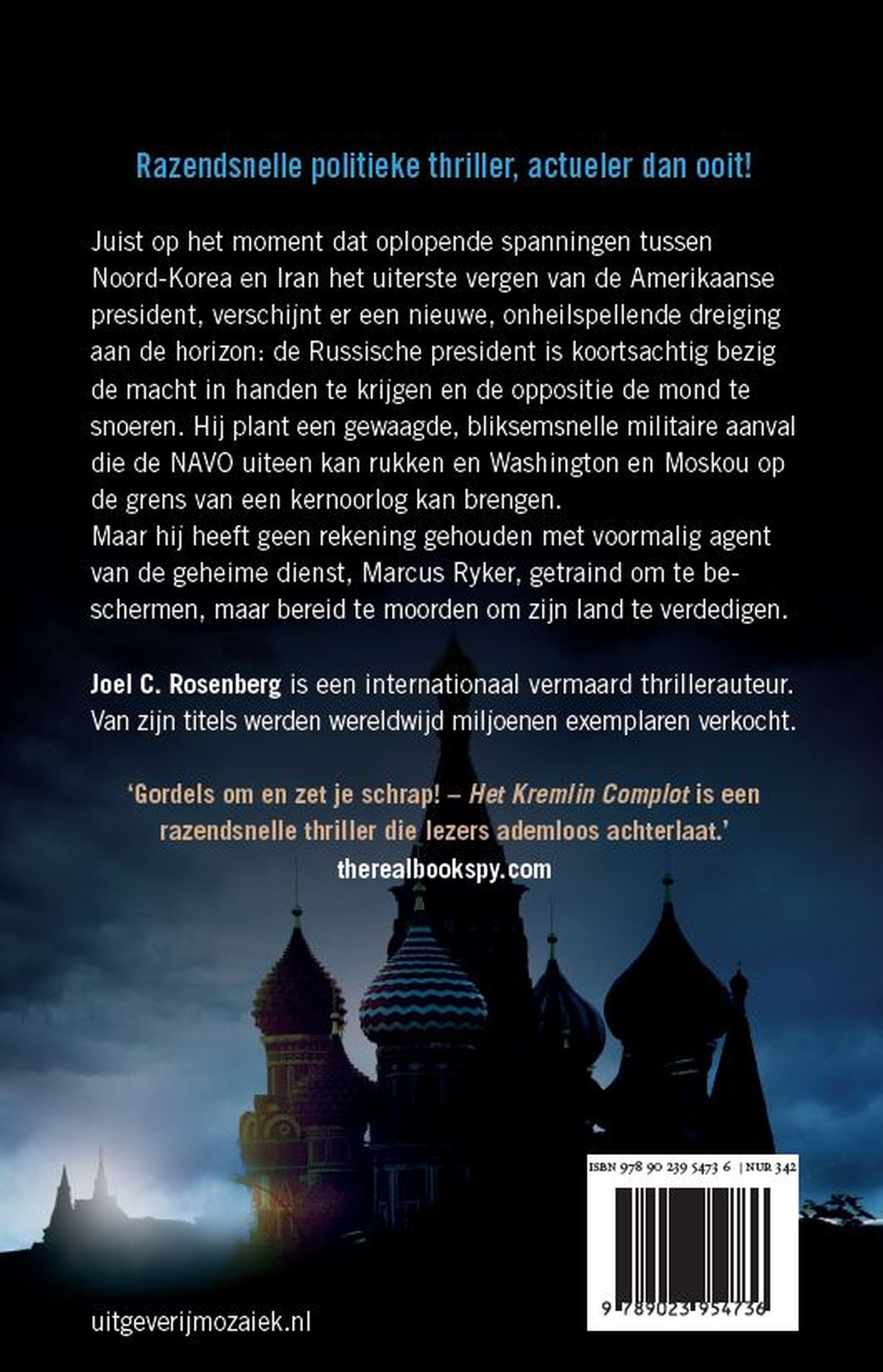 Productafbeelding: achterkant van Het Kremlin Complot