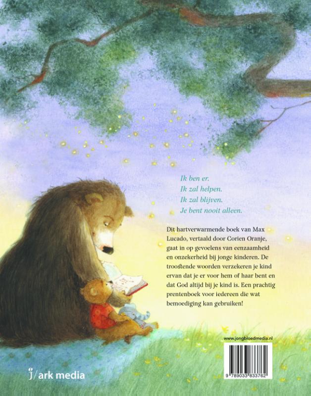 Productafbeelding: achterkant van Je bent nooit alleen