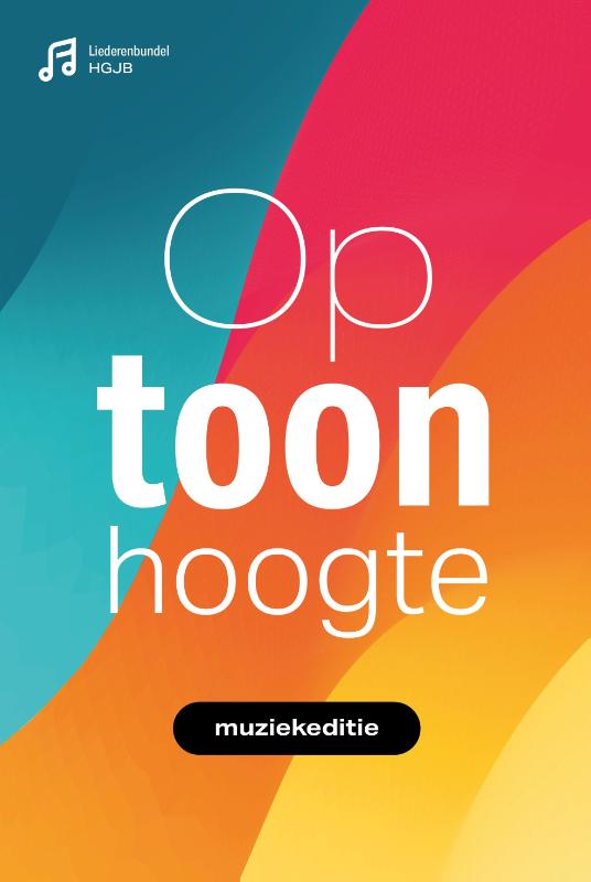 Productafbeelding: voorkant van Op Toonhoogte (2025) Muziekboek