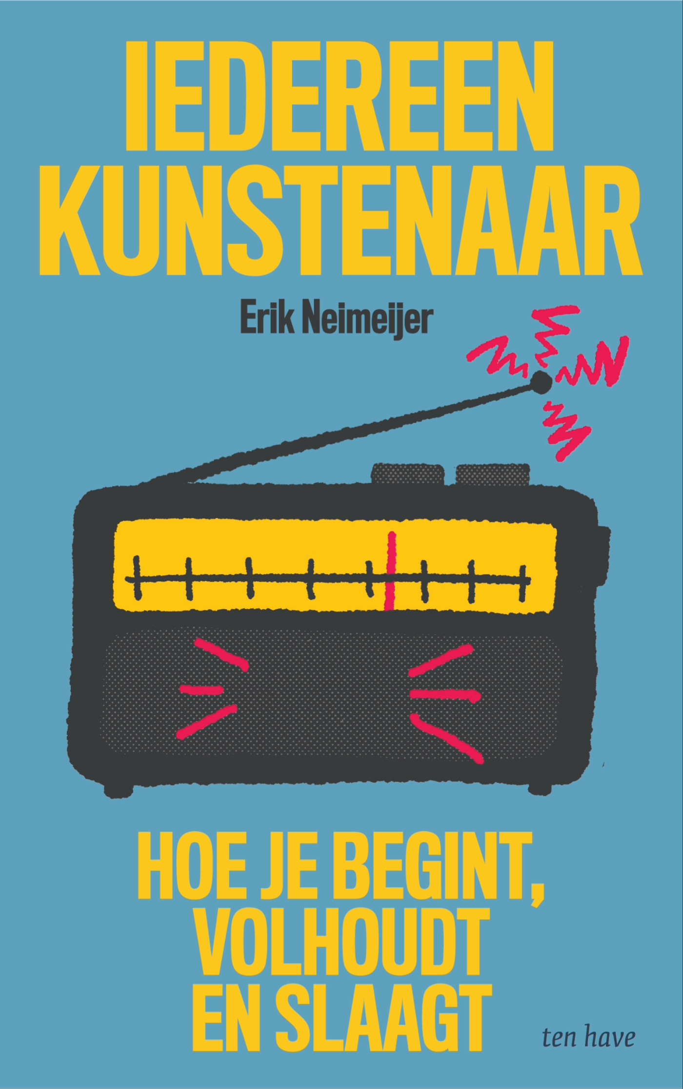 Productafbeelding: voorkant van Iedereen kunstenaar