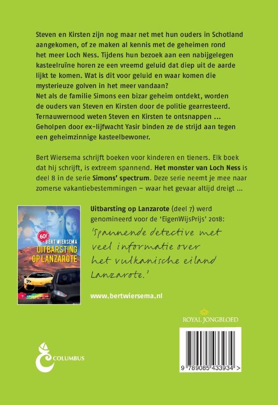 Productafbeelding: achterkant van Het monster van Loch Ness