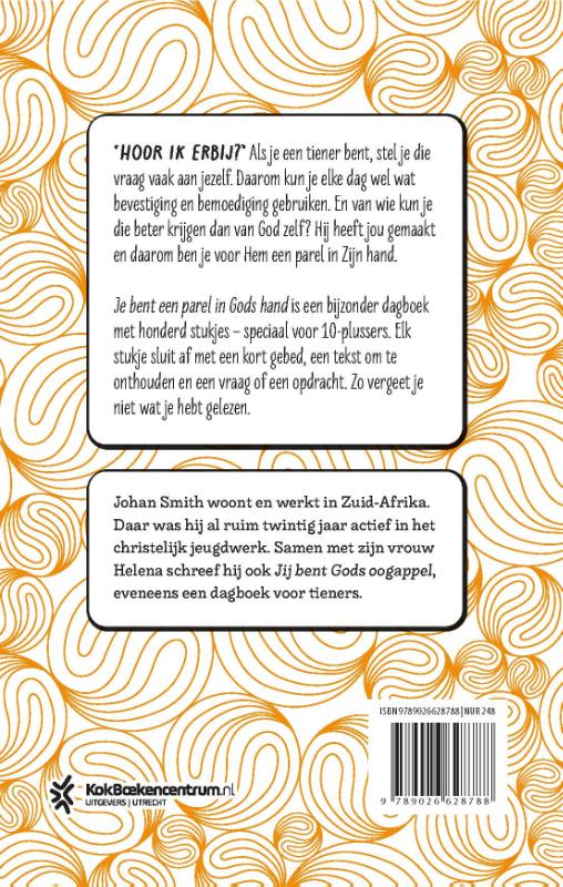 Productafbeelding: achterkant van Je bent een parel in Gods hand