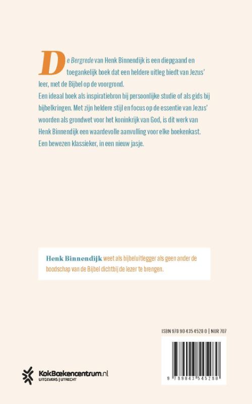 Productafbeelding: achterkant van De bergrede