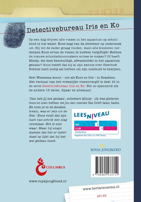 Productafbeelding: achterkant van Het verhaal van het vreselijke vissenvergif