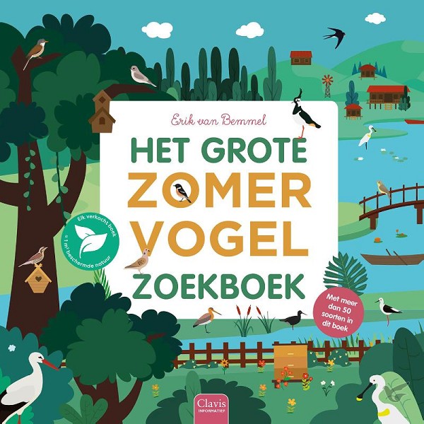 Productafbeelding: voorkant van Het grote zomervogelzoekboek