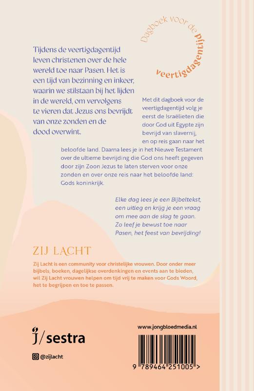 Productafbeelding: achterkant van Zij lacht feest van bevrijding