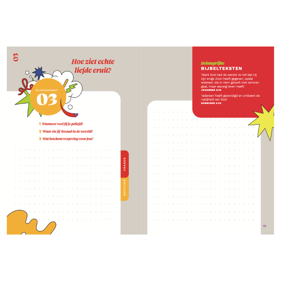 Productafbeelding: achterkant van Alpha Youth Journal