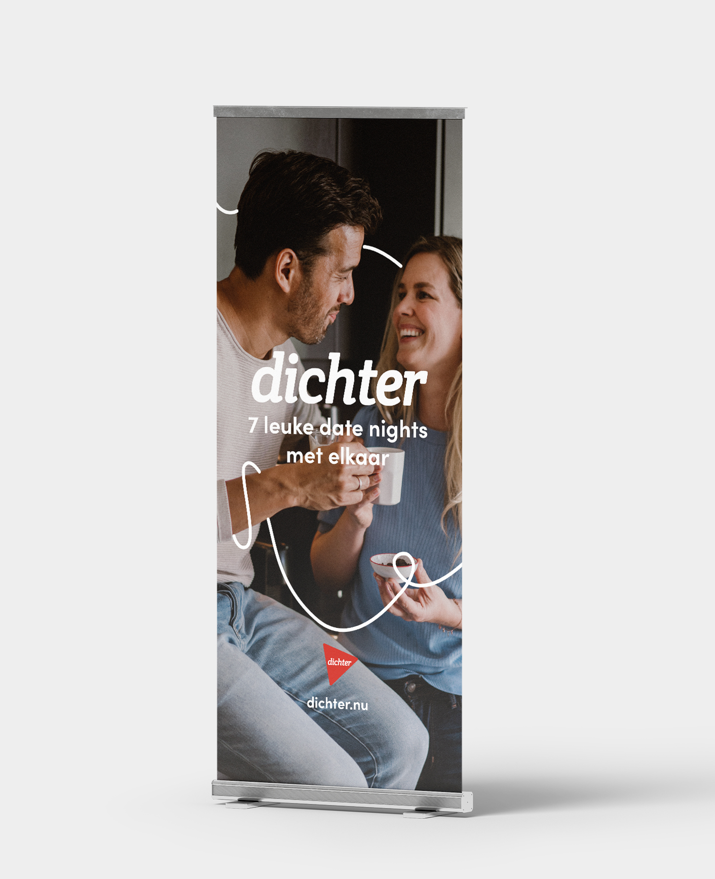Productafbeelding: voorkant van Banner Dichter - onderweg