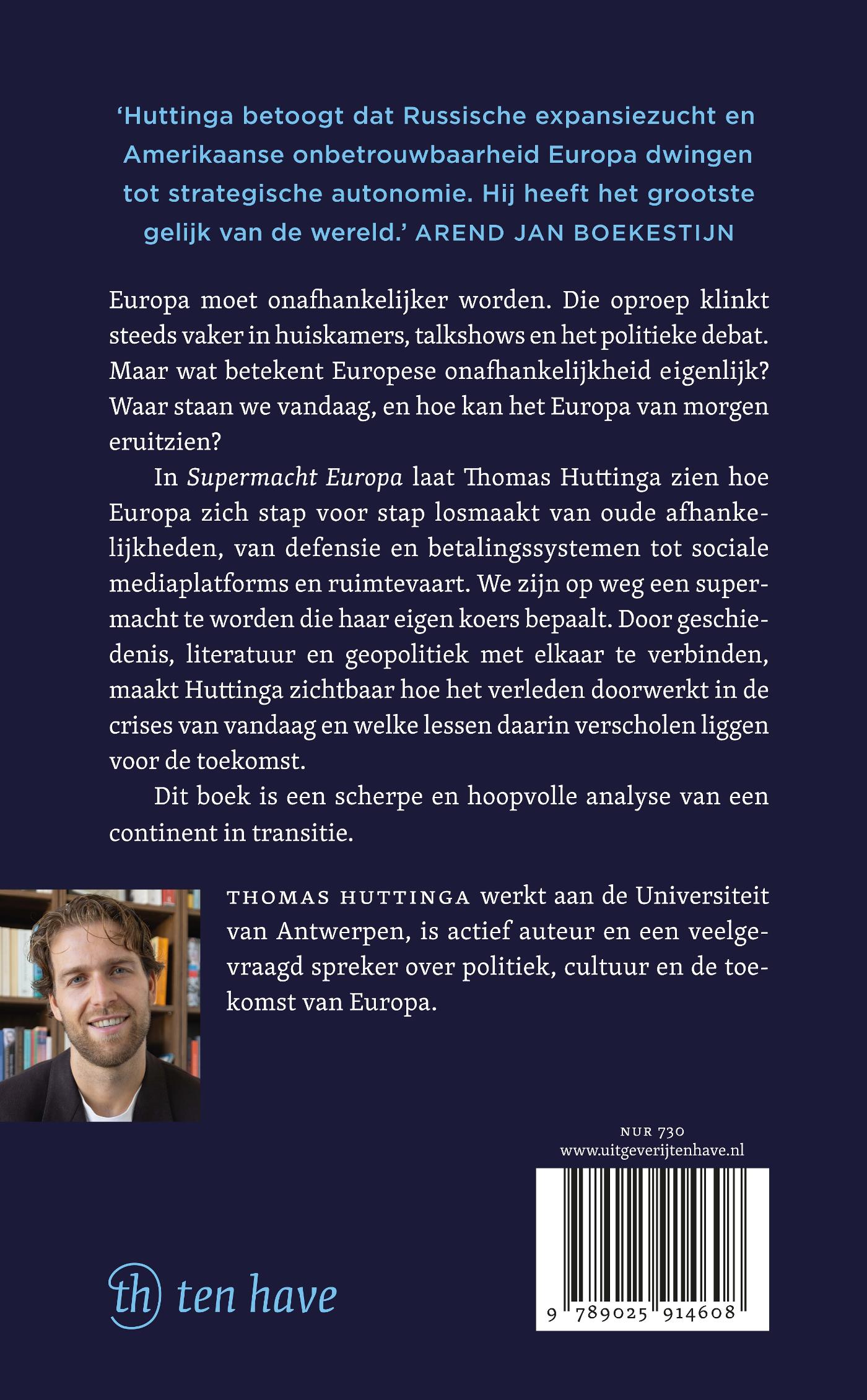 Productafbeelding: achterkant van Supermacht Europa