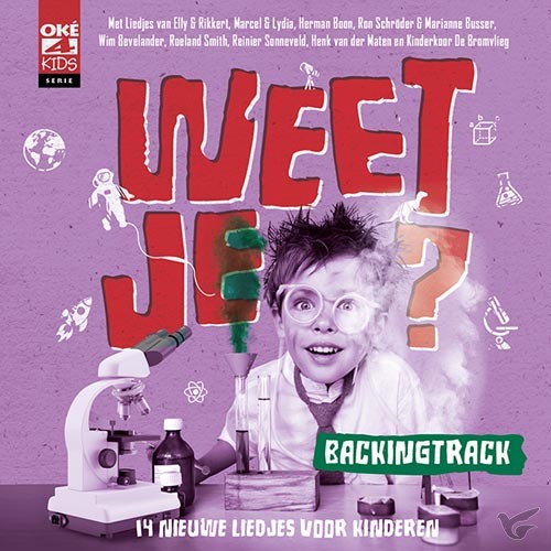 Productafbeelding: voorkant van Weet je? BACKINGTRACK cd