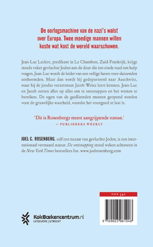 Productafbeelding: achterkant van De ontsnapping