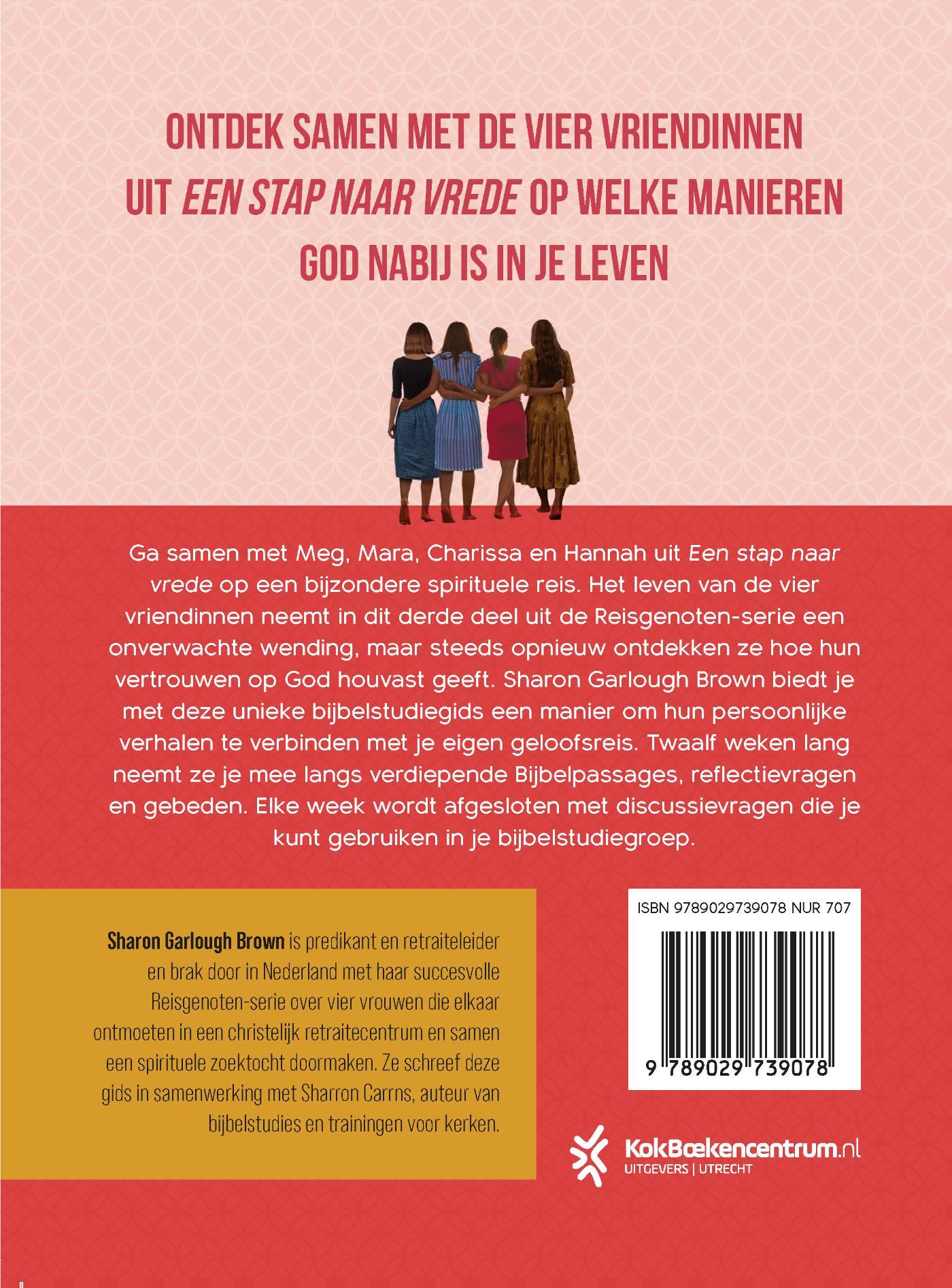 Productafbeelding: achterkant van Een stap naar vrede: bijbelstudiegids