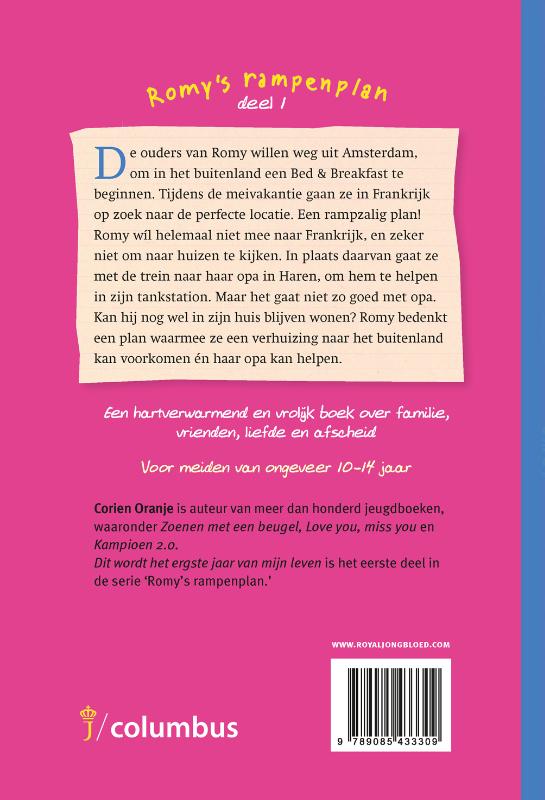 Productafbeelding: achterkant van Dit wordt het ergste jaar van mijn leven