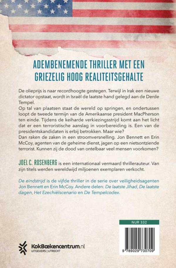 Productafbeelding: achterkant van De eindstrijd