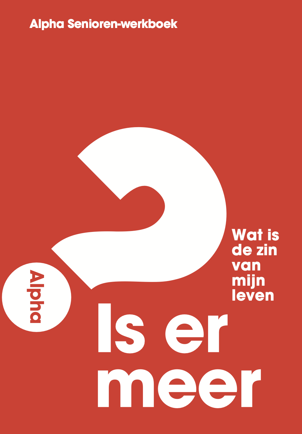 Productafbeelding: voorkant van Alpha Senioren-werkboek