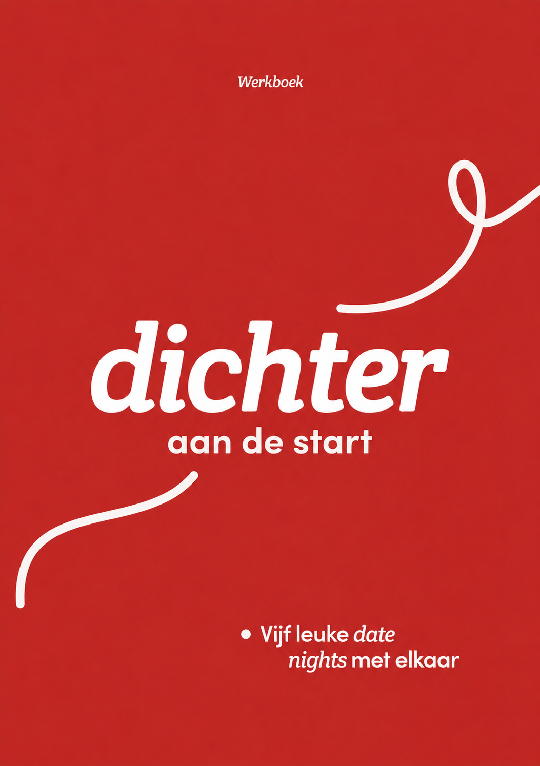 Productafbeelding: voorkant van Dichter - Aan de start - Werkboek