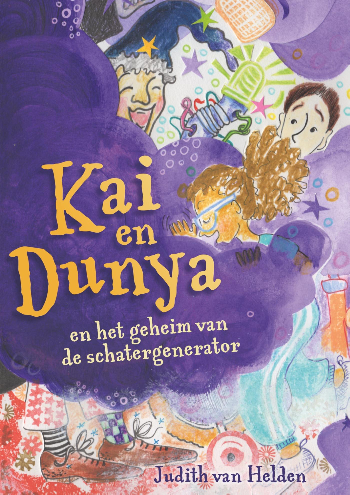 Productafbeelding: voorkant van Kai en Dunya en het geheim van de schatergenerator