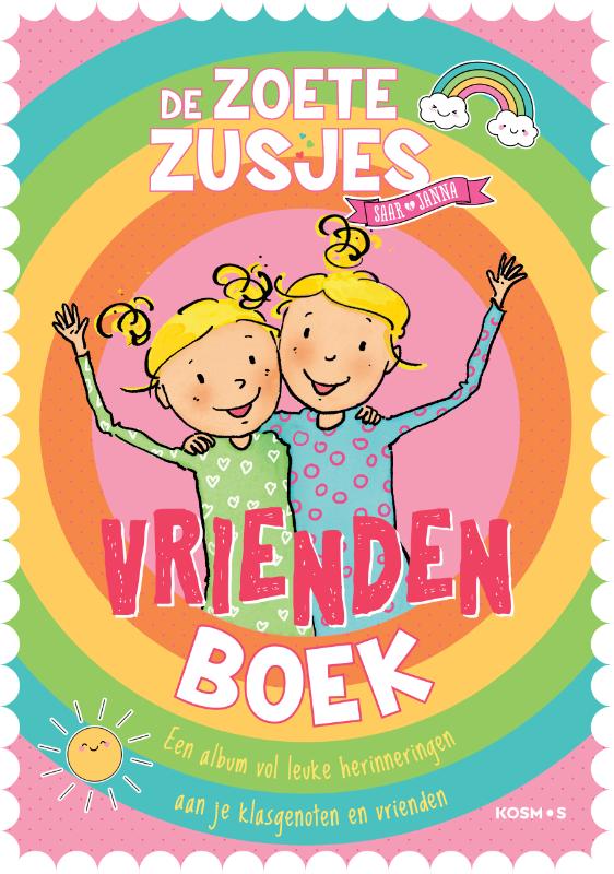 Productafbeelding: voorkant van De Zoete Zusjes vriendenboek