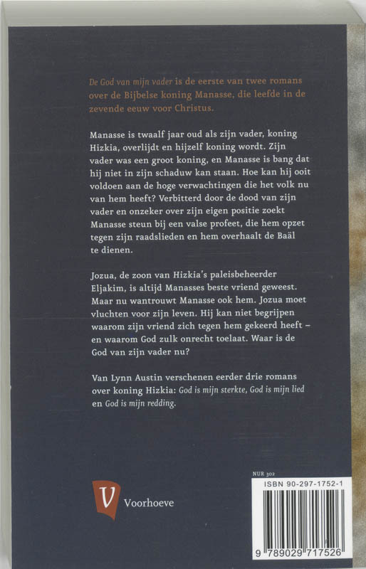 Productafbeelding: achterkant van De God van mijn vader