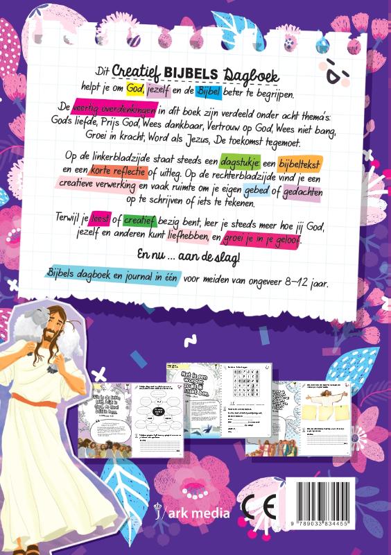 Productafbeelding: achterkant van Creatief Bijbels dagboek