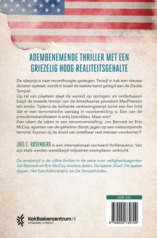 Productafbeelding: achterkant van De eindstrijd