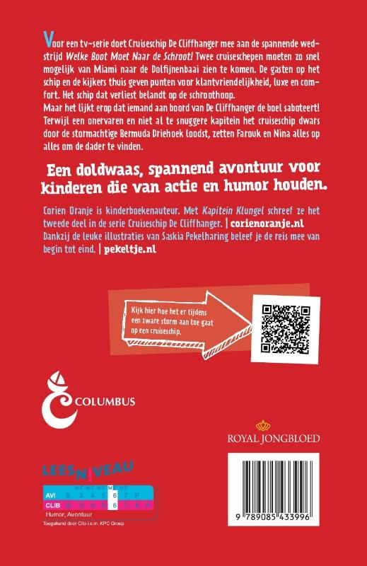 Productafbeelding: achterkant van Kapitein Klungel