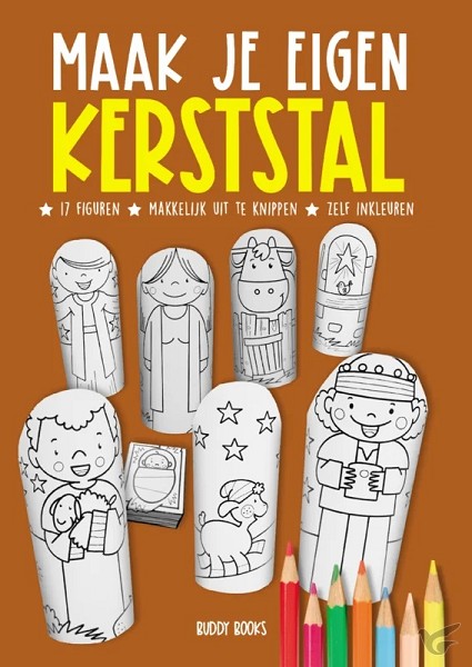 Productafbeelding: voorkant van Maak je eigen kerststal
