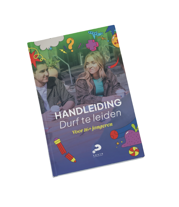 Productafbeelding: voorkant van Durf te leiden handleiding