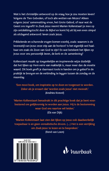 Productafbeelding: achterkant van Zoals Jezus