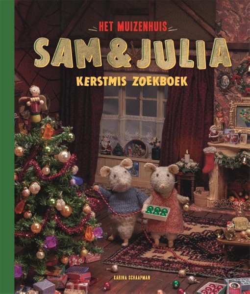 Productafbeelding: voorkant van Sam & Julia - Kerstmis Zoekboek