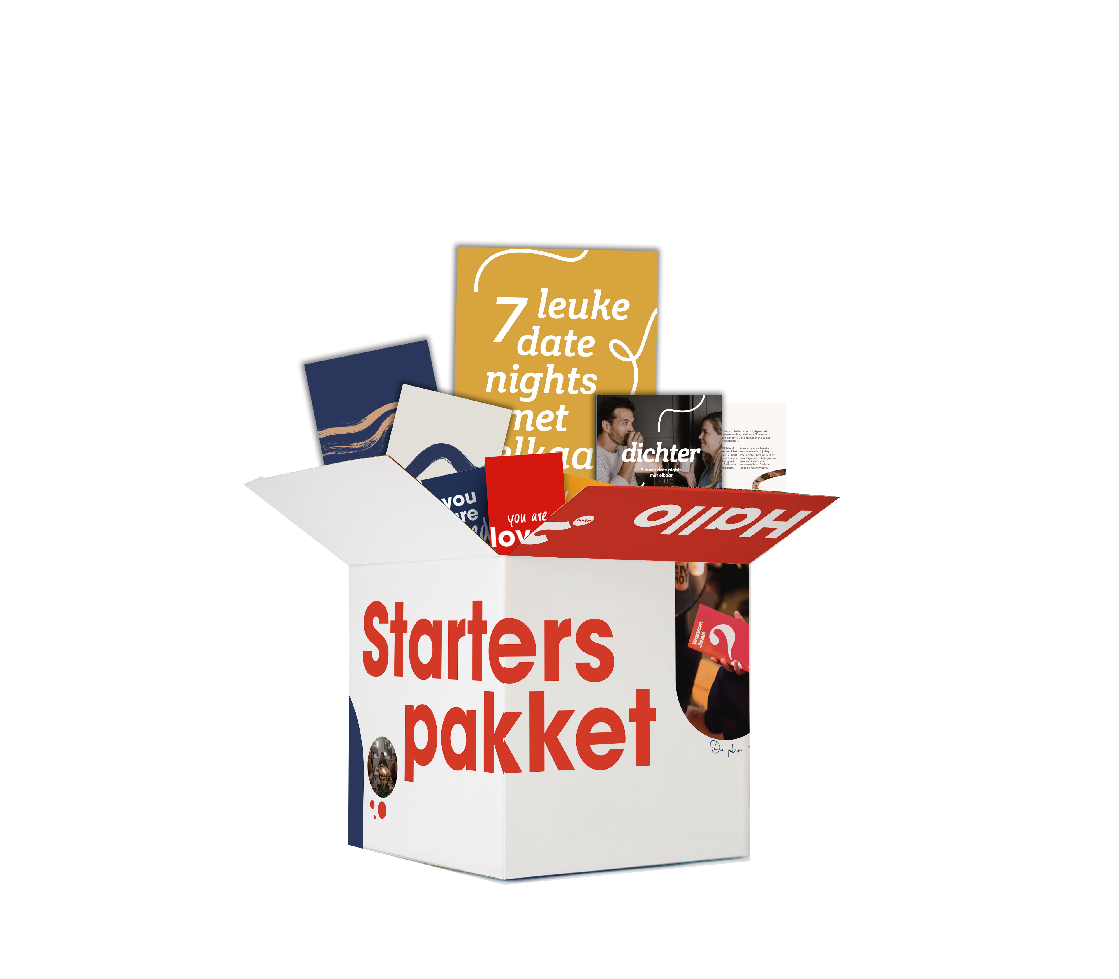 Productafbeelding: voorkant van Dichter - onderweg Starterspakket