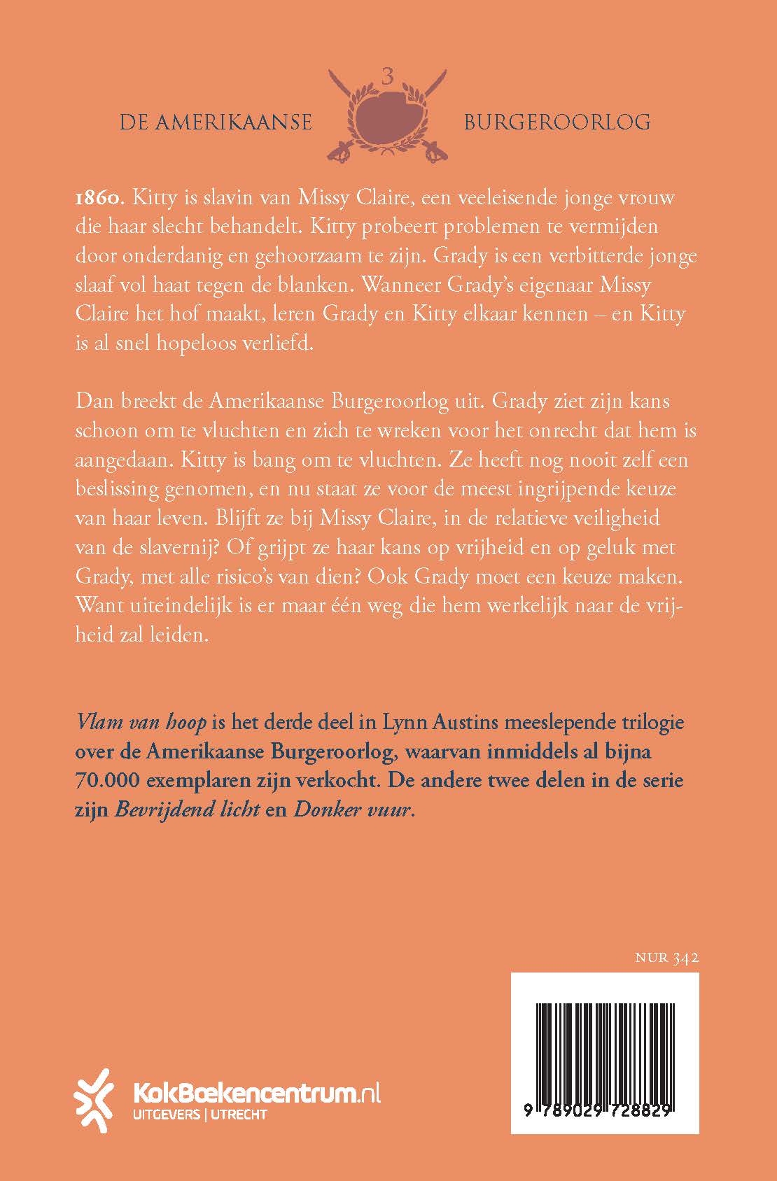 Productafbeelding: achterkant van Vlam van hoop