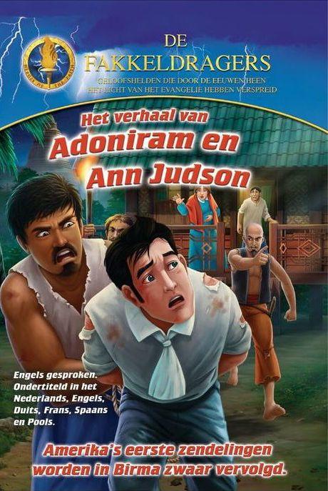 Productafbeelding: voorkant van Het verhaal van Adoniram en Ann Judson