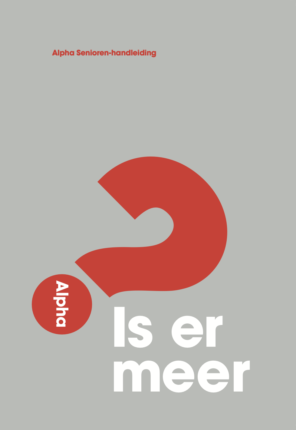 Productafbeelding: voorkant van Alpha Senioren-handleiding