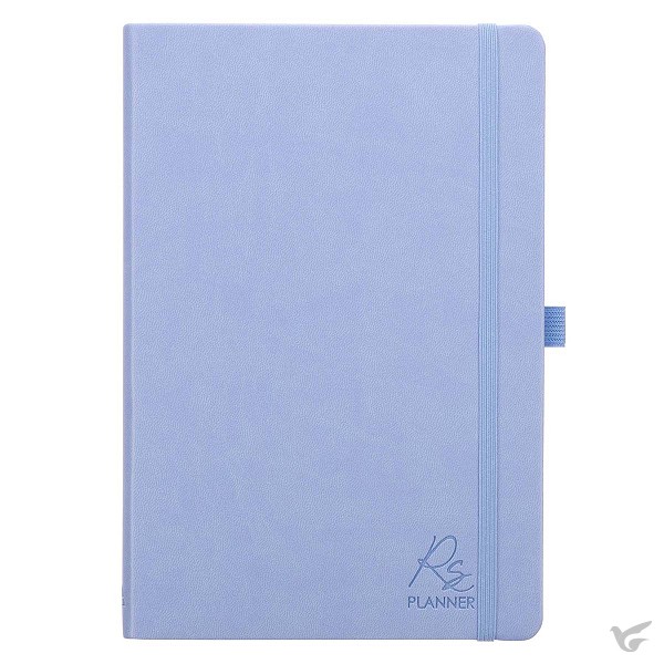 Productafbeelding: voorkant van Blue Faux Leather Rolene Strauss