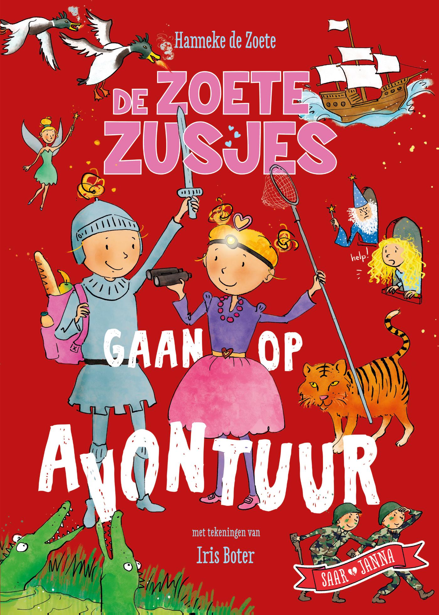 Productafbeelding: voorkant van De Zoete Zusjes gaan op avontuur