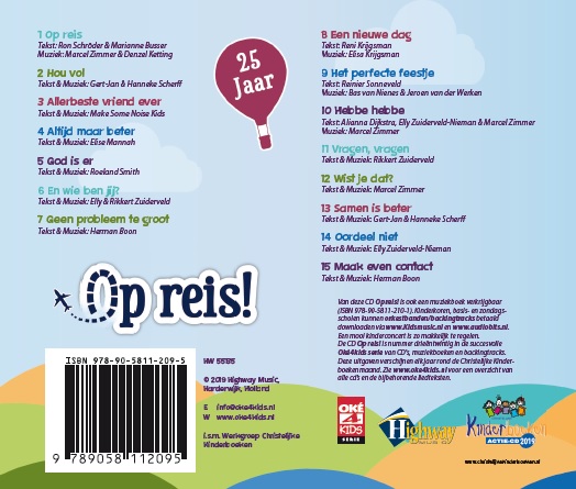 Productafbeelding: achterkant van Op reis!