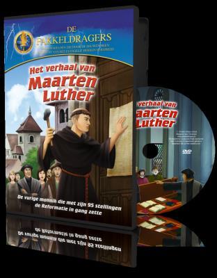 Productafbeelding: voorkant van Het verhaal van Maarten Luther (DVD)