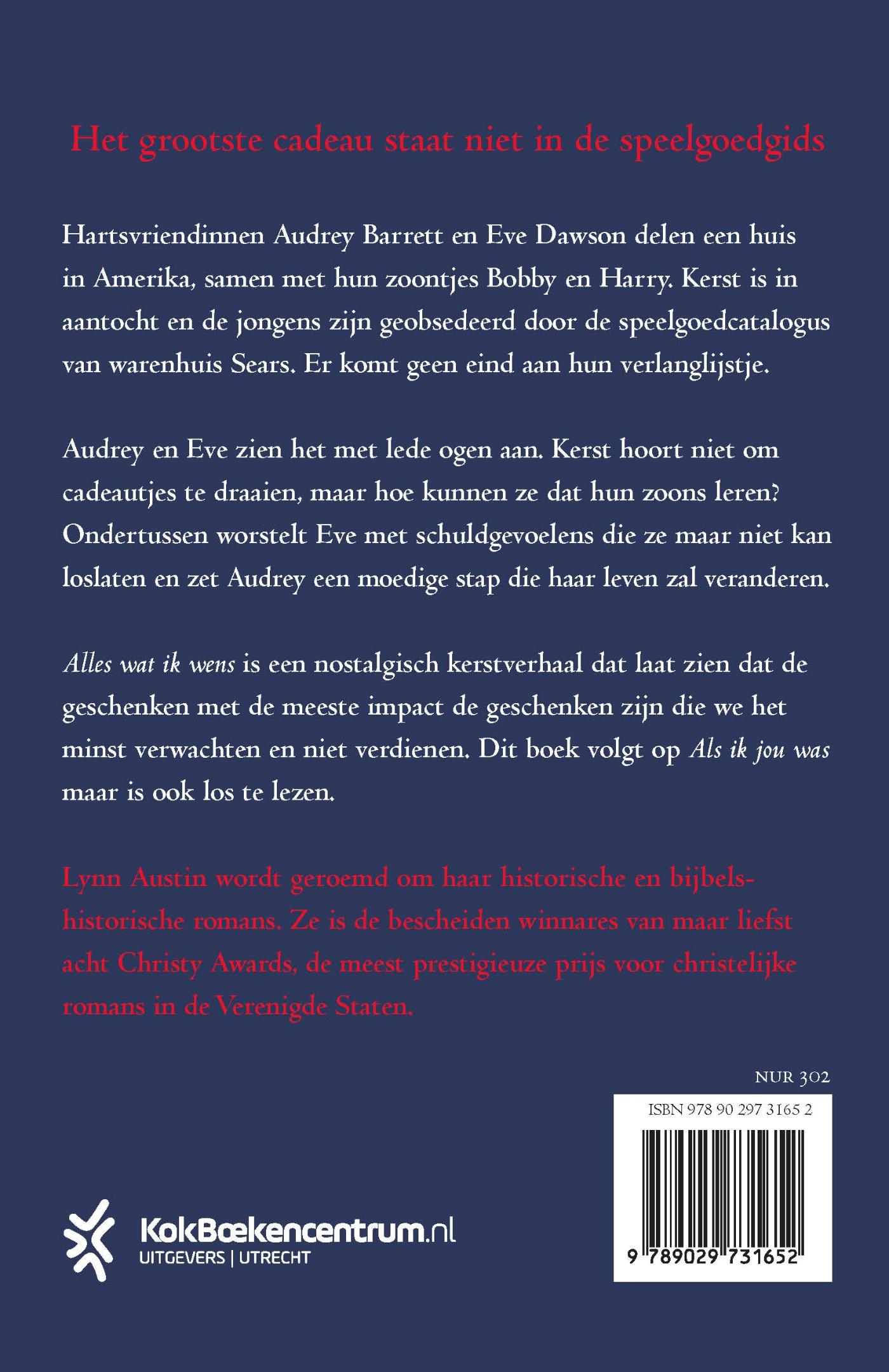 Productafbeelding: achterkant van Alles wat ik wens