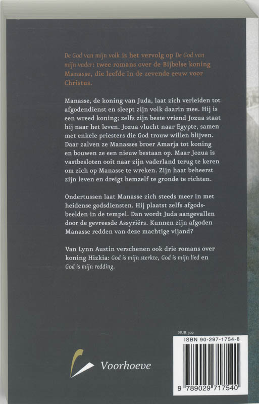 Productafbeelding: achterkant van De God van mijn volk